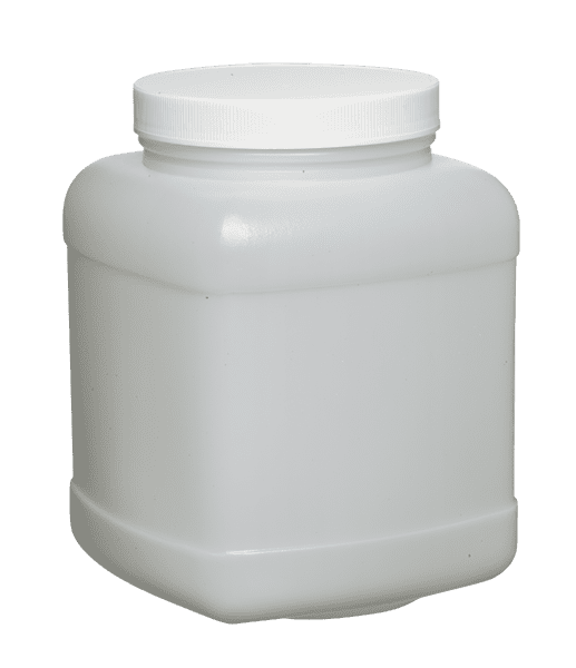 128 oz white container